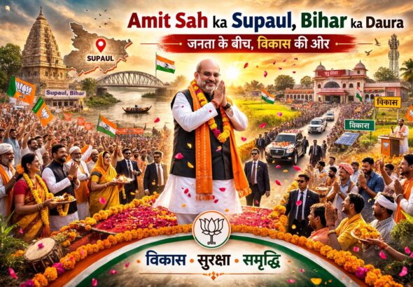 अमित शाह का बिहार दौरा आज से शुरू
