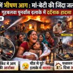 सुपौल में भीषण अग्निकांड